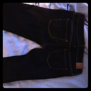 American Eagle Dark Wash Skinny Jeans!! Worn once!