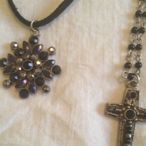 Necklaces and earrings