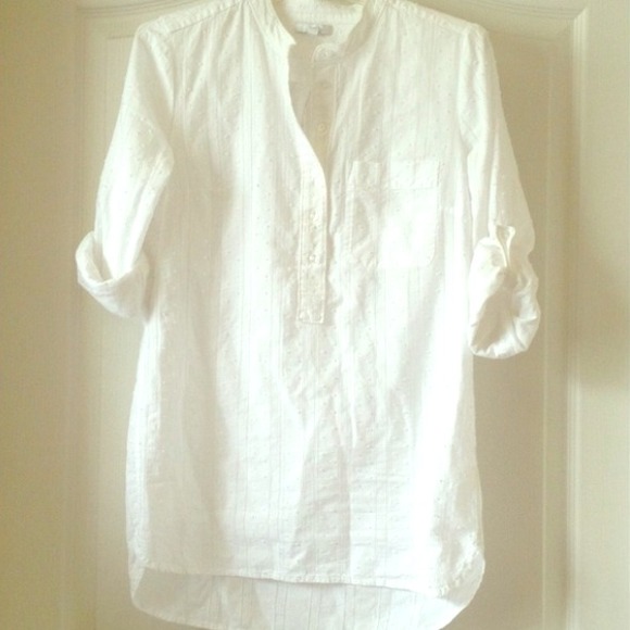❌SOLD❌ GAP Swiss Dot White Tunic XS