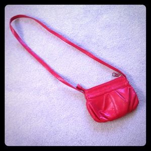 Red crossbody