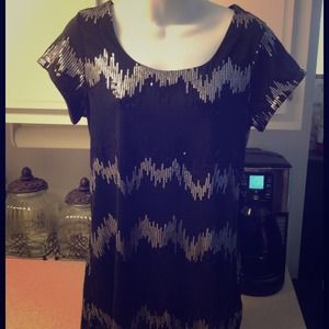 Chevron shirt, Maxi and Bubble necklace Bundle