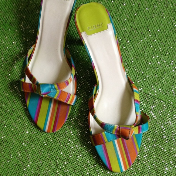 FIONI Multi Color Slip On Sandal  $12.00