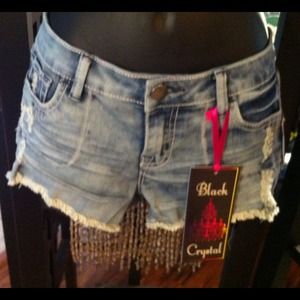 Black Crystal Shorts