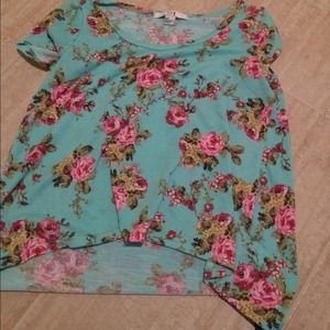 Floral Forever 21 Loose Top