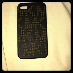 Soft Authentic Brown Michael Kors iphone 4/4s Case