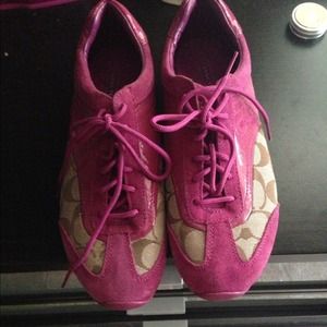 Rosalita pink coach shoe