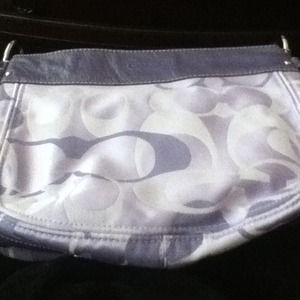 Authentic Purple Coach Bag