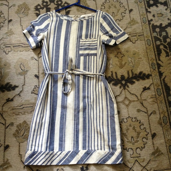 Banana Chambray Stripe Dress! {Host Pick!!}