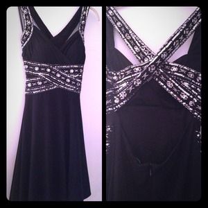 Black homecoming dress