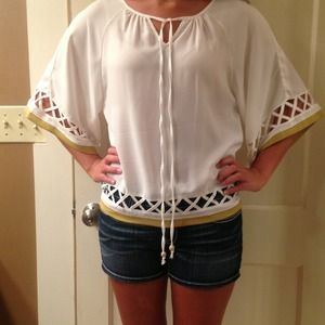 White and yellow top