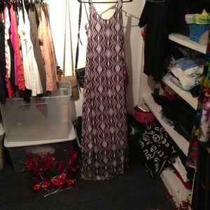 Tribal Maxi dress by weavers size M/L