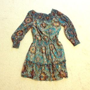 🌼BEAUTIFUL bohemian quarter sleeve dress! 🍂🍁