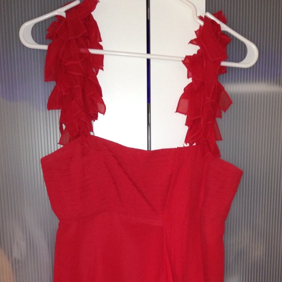 Bcbg fun flirty red dress! Size 4