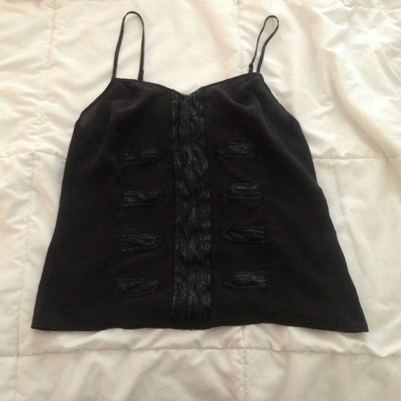 Silence + Noise sequin tank