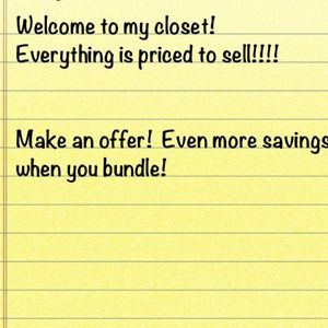 Priced to sell!!   Bundle to save!