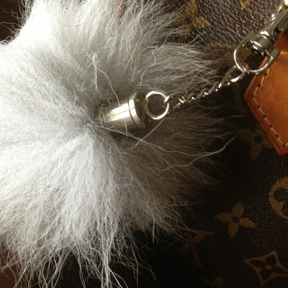 🚫Traded🚫Genuine silver fox tail 🌟 - Picture 3 of 4