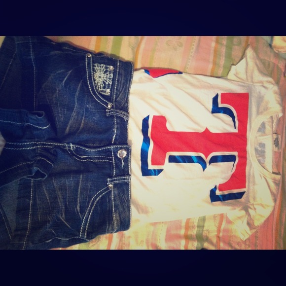 Victoria secret Texas rangers shirt