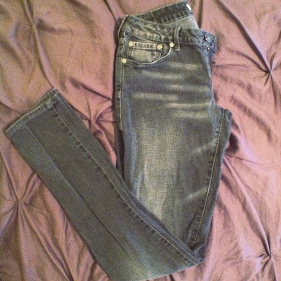 Super Skinny Grey Wash Jeans
