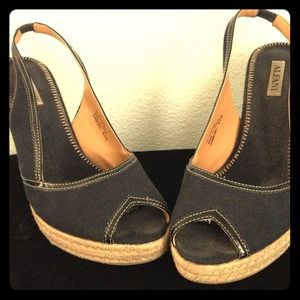 Dark Blue Wedges