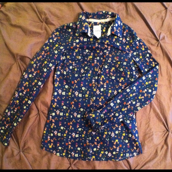 Floral Button Up Long Sleeve