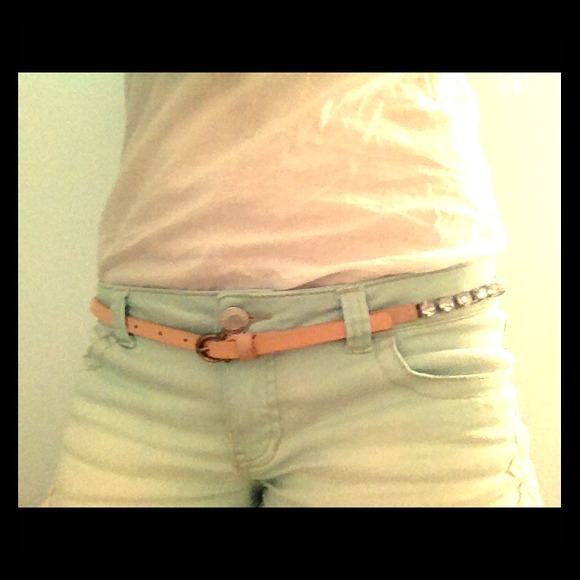 Pink and Rhinestone belt