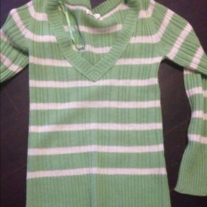 Long Sleeve Striped Sweater