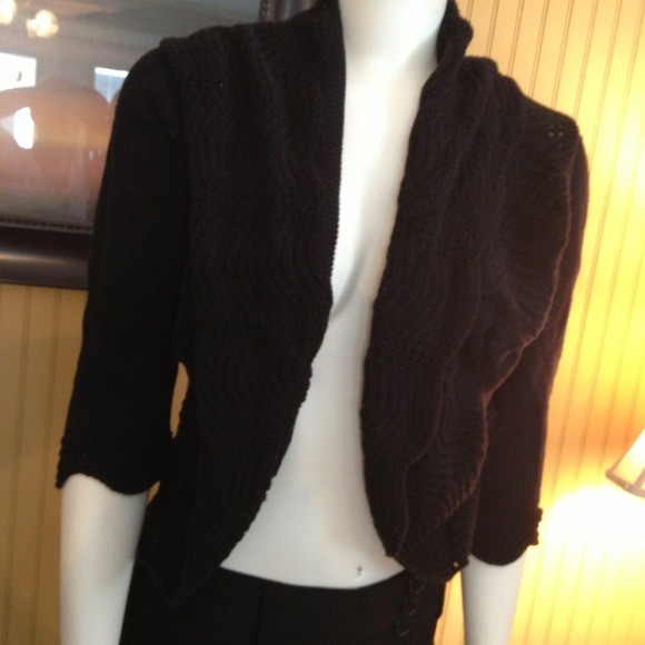 (BOGO item)Black knit cover-up