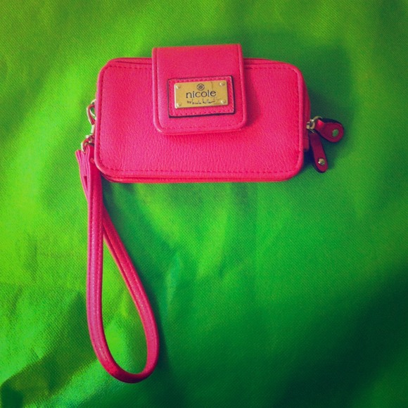 Nicole Miller Pink Wallet