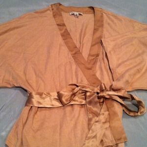 Kimono style wrap sweater