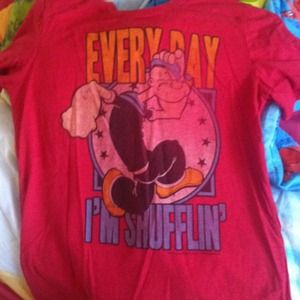 Size XL everyday I'm shufflin' shirt