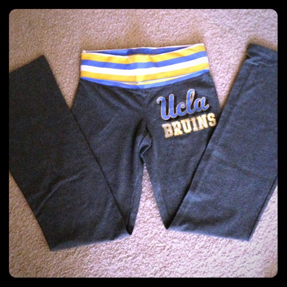 VS Pink UCLA Yoga Pants
