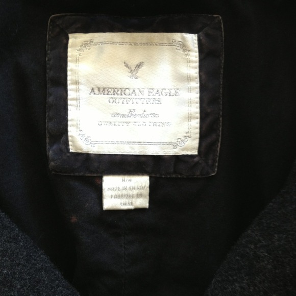 Reduced!!American Eagle Button down coat - Picture 3 of 4