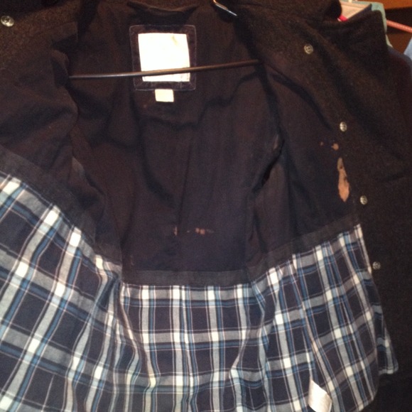 Reduced!!American Eagle Button down coat - Picture 4 of 4