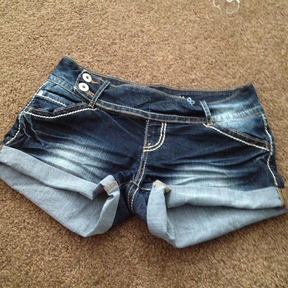 Denim Short shorts