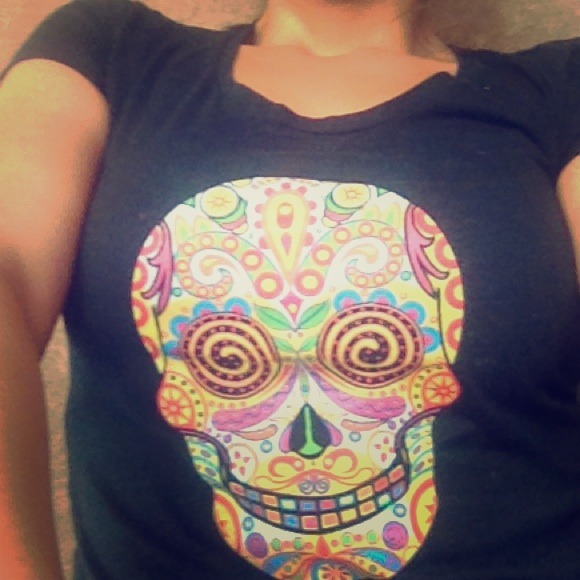 "Dia de Los muertos" original Tshirt - Picture 1 of 1