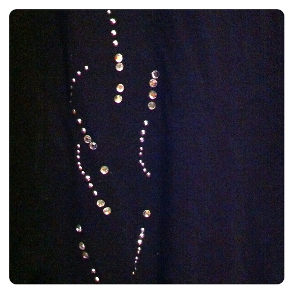 ⚡Reduced⚡💝🎇👀Black top with glittery detail