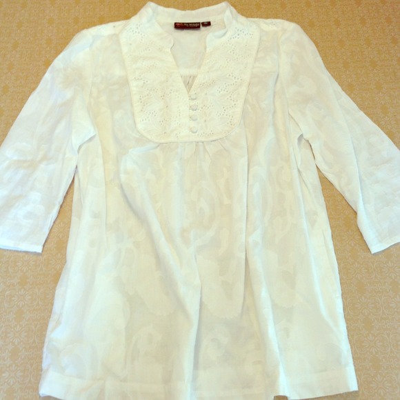 The Webster Miami white blouse