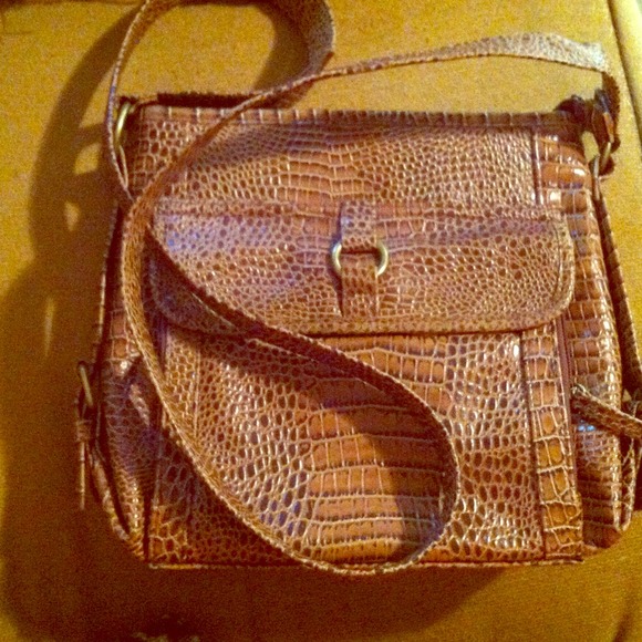 Leather Crossbody Bag-SOLD!!