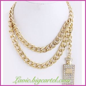Chanel Inspired Link Necklace