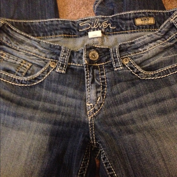 silver Denim - Silver Aiko Capri