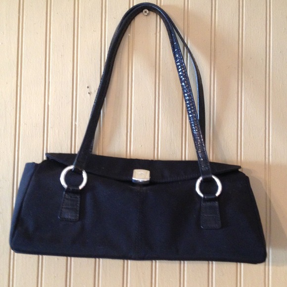 Black handbag