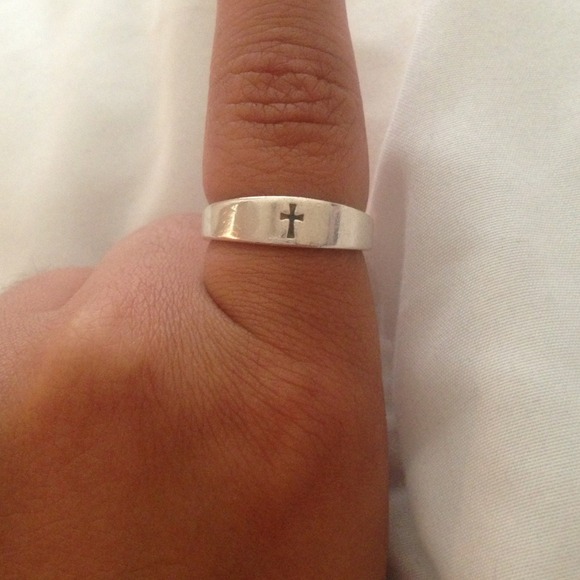James Avery cross ring