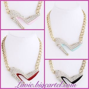 Stiletto Link Necklace