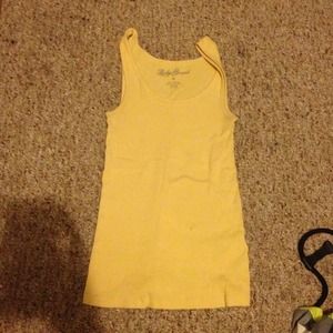 Yellow tank top