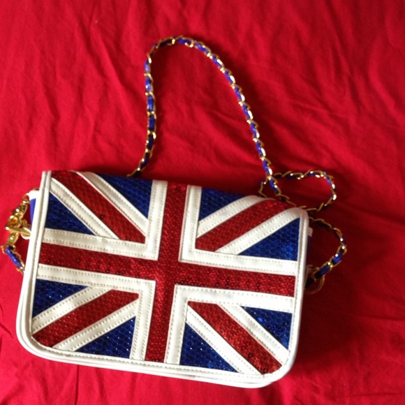 England flag stylish bag