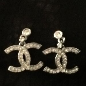 Earrings. CC design costume jewels