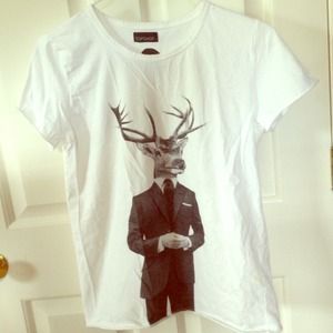 SOLD***Topshop Moose Tee