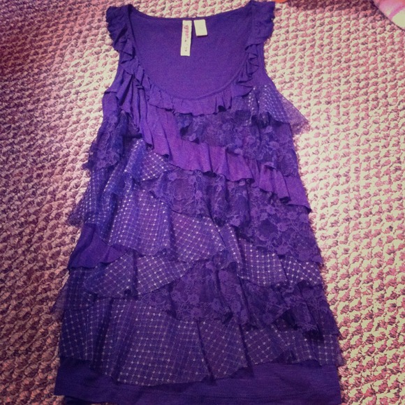 Ruffle tank