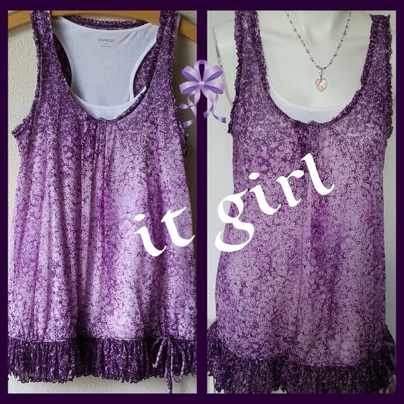Flirty Express Tank Top NWOT