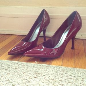 Burgundy BCBG Heels